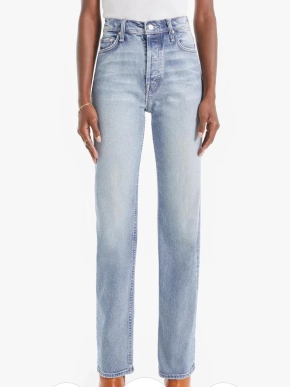 MOTHER Superior High Waisted Rider Skimp Jeans – Give It Up – Size 28